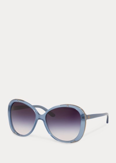 Gafas De Sol Ralph Lauren Mujer Azules - Butterfly - BVAZS2193